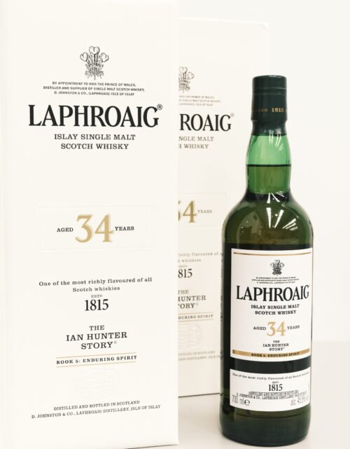 Laphroaig Islay Single Malt Scotch Whisky Aged 34 Years